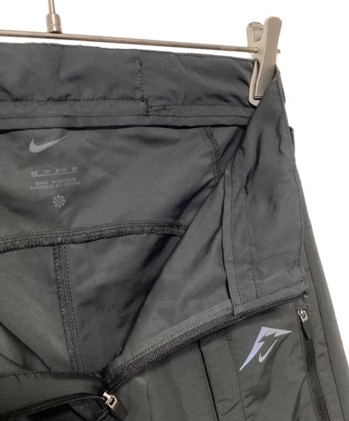NIKE（ナイキ）NIKE (ナイキ) トレイル レペル ミッドライズ ランニングパンツ ブラック サイズ:XSの古着・服飾アイテム