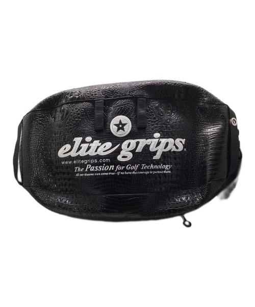 elite grips（エリートグリップ）elite grips (エリートグリップ) ボストンバッグ ブラック×レッドの古着・服飾アイテム