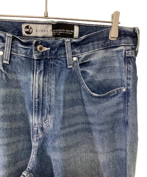 loose（ルーズ）loose (ルーズ) LEVI'S (リーバイス) デニムパンツ ブルー サイズ:W33 L32の古着・服飾アイテム