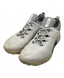 ECCO（エコー）の古着「ローカットスニーカー」｜ホワイト×ブルー