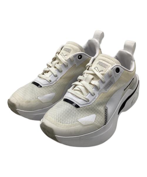 PUMA（プーマ）PUMA (プーマ) Kosmo Rider 'White Black'（コスモ ライダー ホワイト） ホワイト サイズ:22.5の古着・服飾アイテム