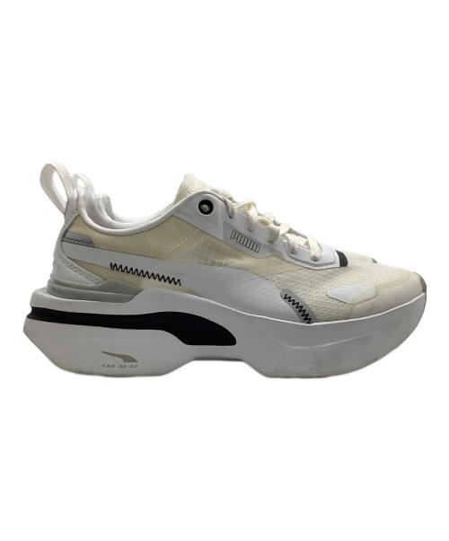 PUMA（プーマ）PUMA (プーマ) Kosmo Rider 'White Black'（コスモ ライダー ホワイト） ホワイト サイズ:22.5の古着・服飾アイテム