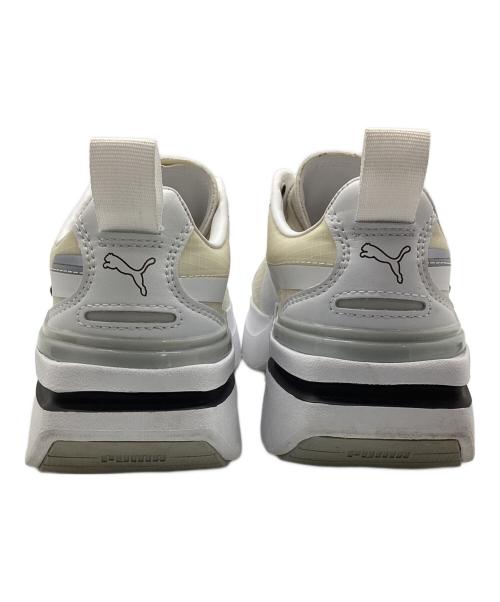 PUMA（プーマ）PUMA (プーマ) Kosmo Rider 'White Black'（コスモ ライダー ホワイト） ホワイト サイズ:22.5の古着・服飾アイテム