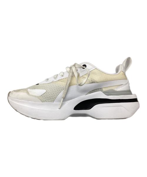 PUMA（プーマ）PUMA (プーマ) Kosmo Rider 'White Black'（コスモ ライダー ホワイト） ホワイト サイズ:22.5の古着・服飾アイテム