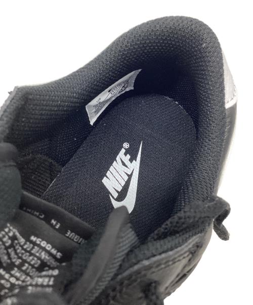 NIKE（ナイキ）NIKE (ナイキ) ローカットスニーカー ブラック×ホワイト サイズ:27の古着・服飾アイテム