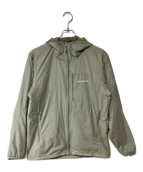 mont-bell（モンベル）mont-bell (モンベル) EXライト サーマラップパーカ ライトカーキ サイズ:Lの古着・服飾アイテム