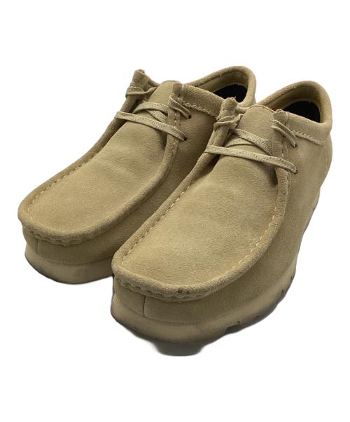 CLARKS ORIGINALS（クラークス オリジナルズ）CLARKS ORIGINALS (クラークス オリジナルズ) ワラビーシューズ ベージュ サイズ:US8 1/2の古着・服飾アイテム