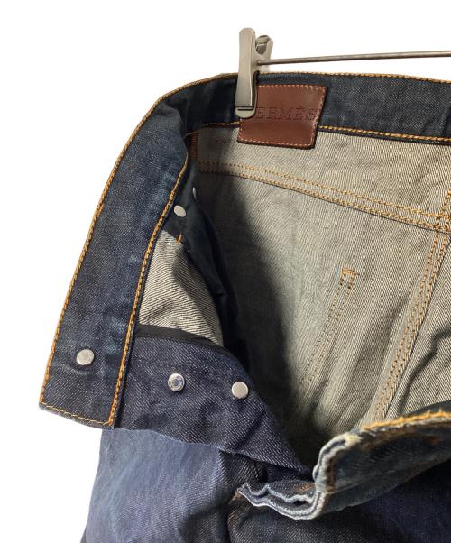 HERMES（エルメス）HERMES (エルメス) デニムパンツ インディゴ サイズ:44の古着・服飾アイテム