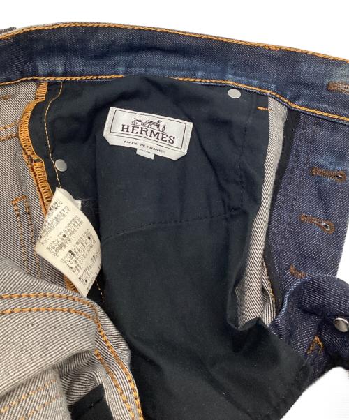 HERMES（エルメス）HERMES (エルメス) デニムパンツ インディゴ サイズ:44の古着・服飾アイテム