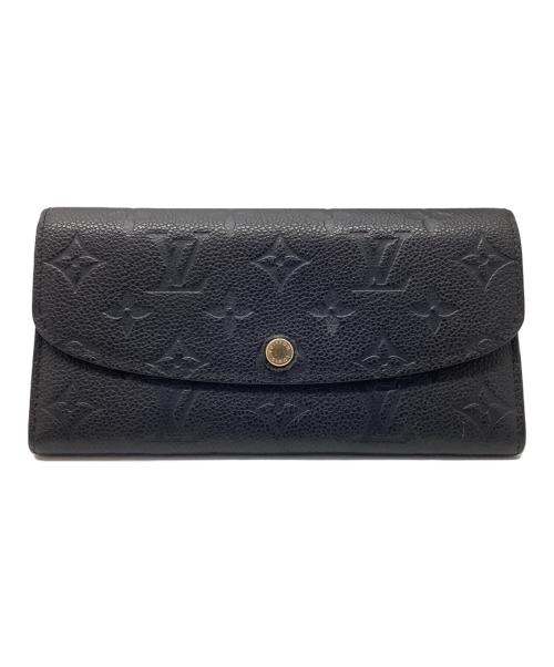 LOUIS VUITTON（ルイ ヴィトン）LOUIS VUITTON (ルイ ヴィトン) ポルトフォイユ・エミリー ブラックの古着・服飾アイテム