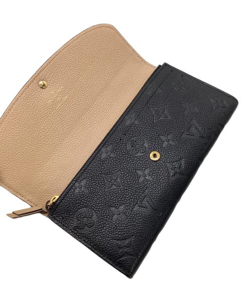 LOUIS VUITTON（ルイ ヴィトン）LOUIS VUITTON (ルイ ヴィトン) ポルトフォイユ・エミリー ブラックの古着・服飾アイテム