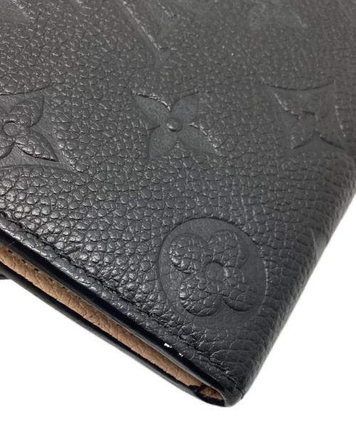 LOUIS VUITTON（ルイ ヴィトン）LOUIS VUITTON (ルイ ヴィトン) ポルトフォイユ・エミリー ブラックの古着・服飾アイテム