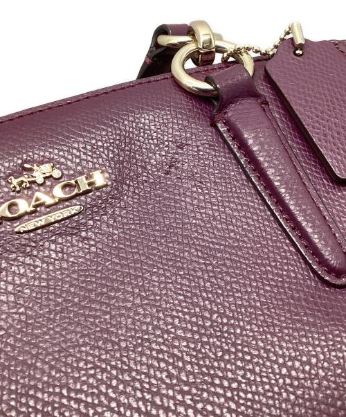 COACH（コーチ）COACH (コーチ) 2WAYバッグ パープルの古着・服飾アイテム