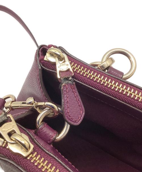 COACH（コーチ）COACH (コーチ) 2WAYバッグ パープルの古着・服飾アイテム