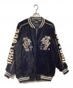 DOG TOWNドッグ タウン）の古着「スカジャン」｜ブラック