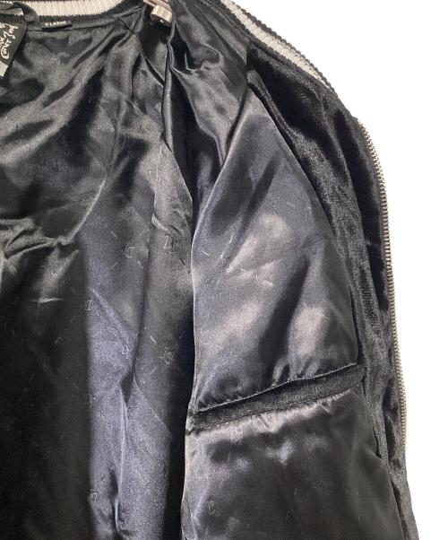 DOG TOWN（ドッグ タウン）DOG TOWN (ドッグ タウン) スカジャン ブラック サイズ:X-LARGEの古着・服飾アイテム