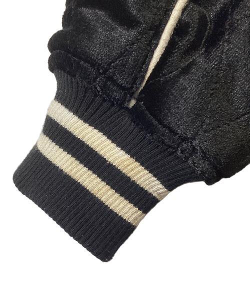 DOG TOWN（ドッグ タウン）DOG TOWN (ドッグ タウン) スカジャン ブラック サイズ:X-LARGEの古着・服飾アイテム