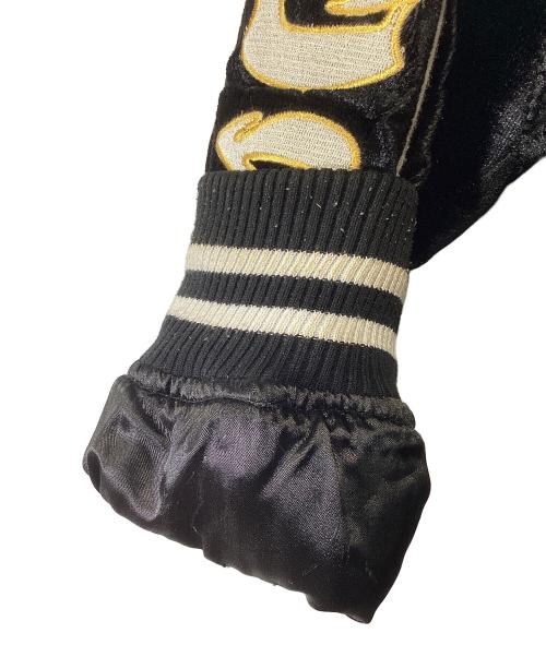 DOG TOWN（ドッグ タウン）DOG TOWN (ドッグ タウン) スカジャン ブラック サイズ:X-LARGEの古着・服飾アイテム