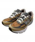 NEW BALANCEニューバランス）の古着「ローカットスニーカー」｜ブラウン×グレー