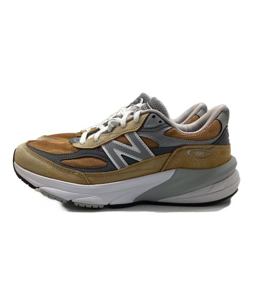 NEW BALANCE（ニューバランス）NEW BALANCE (ニューバランス) ローカットスニーカー ブラウン×グレー サイズ:26の古着・服飾アイテム