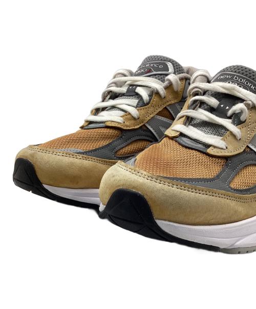 NEW BALANCE（ニューバランス）NEW BALANCE (ニューバランス) ローカットスニーカー ブラウン×グレー サイズ:26の古着・服飾アイテム