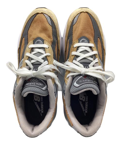 NEW BALANCE（ニューバランス）NEW BALANCE (ニューバランス) ローカットスニーカー ブラウン×グレー サイズ:26の古着・服飾アイテム