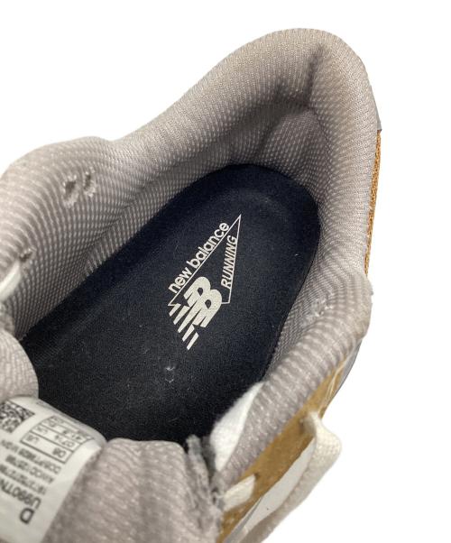 NEW BALANCE（ニューバランス）NEW BALANCE (ニューバランス) ローカットスニーカー ブラウン×グレー サイズ:26の古着・服飾アイテム