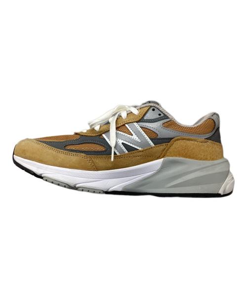 NEW BALANCE（ニューバランス）NEW BALANCE (ニューバランス) ローカットスニーカー ブラウン×グレー サイズ:26の古着・服飾アイテム