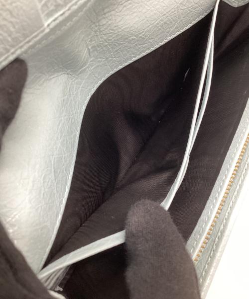 BALENCIAGA（バレンシアガ）BALENCIAGA (バレンシアガ) 長財布 ブルーの古着・服飾アイテム
