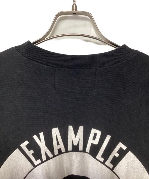 EXAMPLE（エグザンプル）EXAMPLE (エグザンプル) スウェット ブラック サイズ:XLの古着・服飾アイテム