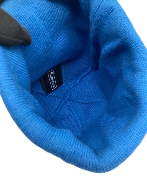 SUPREME（シュプリーム）SUPREME (シュプリーム) New Era (ニューエラ) ニット帽 ブルーの古着・服飾アイテム