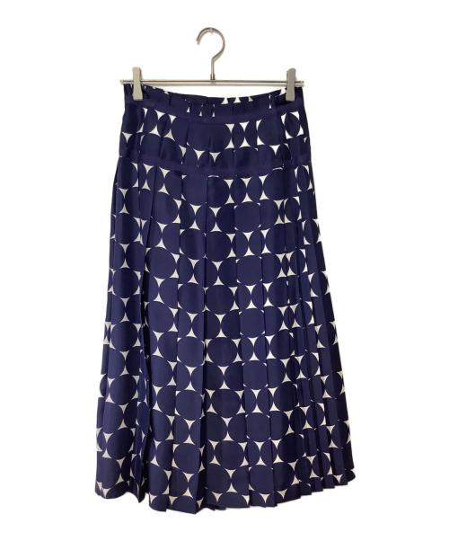 DRAWER（ドゥロワー）DRAWER (ドゥロワー) スカート ブルー サイズ:38の古着・服飾アイテム