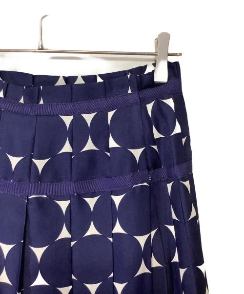DRAWER（ドゥロワー）DRAWER (ドゥロワー) スカート ブルー サイズ:38の古着・服飾アイテム