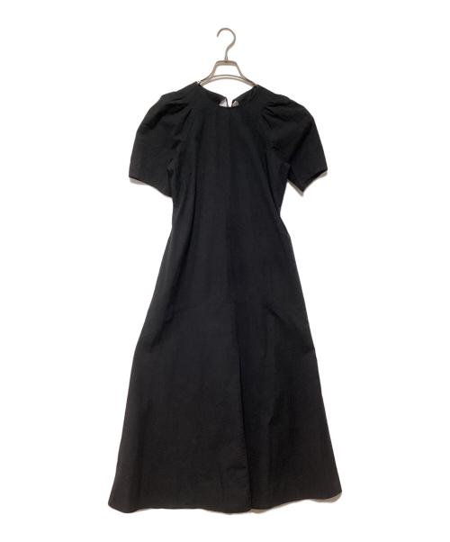 UNITED ARROWS（ユナイテッドアローズ）UNITED ARROWS (ユナイテッドアローズ) 半袖ワンピース ブラック サイズ:38の古着・服飾アイテム