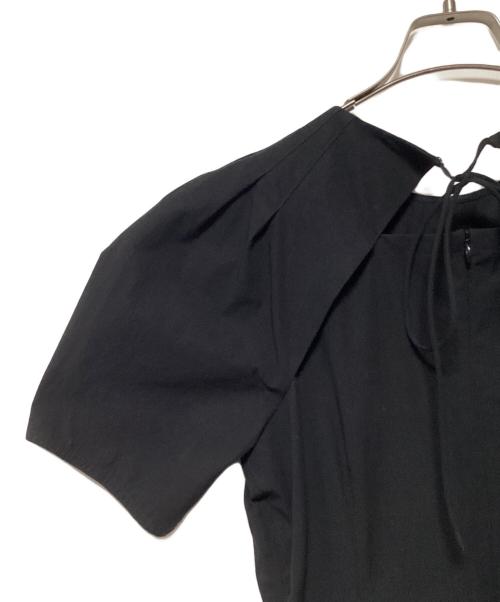 UNITED ARROWS（ユナイテッドアローズ）UNITED ARROWS (ユナイテッドアローズ) 半袖ワンピース ブラック サイズ:38の古着・服飾アイテム