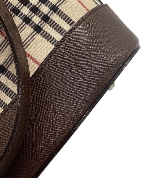 BURBERRY（バーバリー）BURBERRY (バーバリー) トートバッグ ベージュ×ブラウンの古着・服飾アイテム