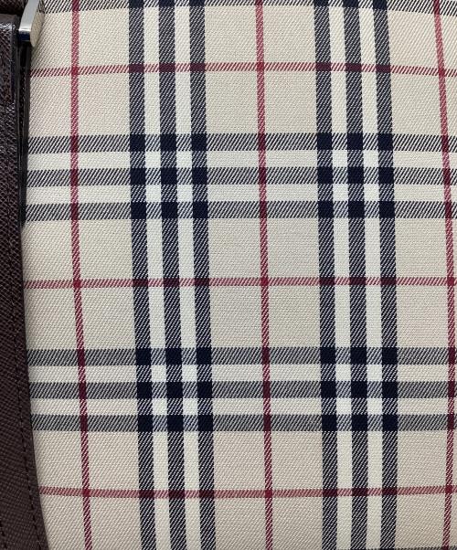 BURBERRY（バーバリー）BURBERRY (バーバリー) トートバッグ ベージュ×ブラウンの古着・服飾アイテム