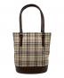 BURBERRY（バーバリー）の古着「トートバッグ」｜ベージュ×ブラウン