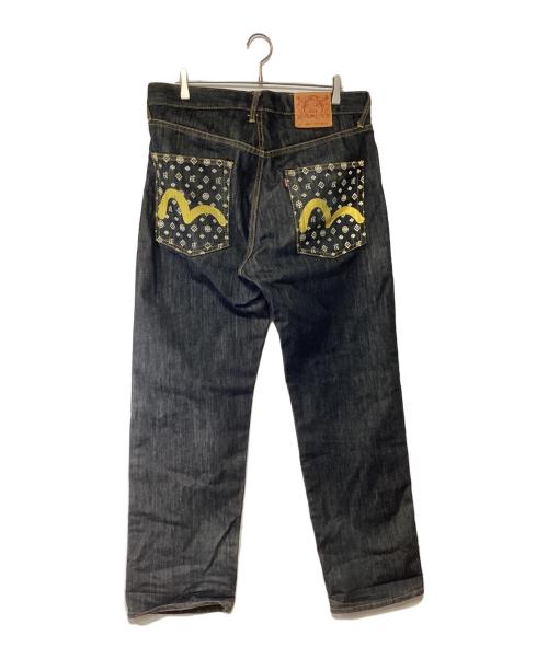 EVISU（エヴィス）EVISU (エヴィス) デニムパンツ インディゴ サイズ:36×34の古着・服飾アイテム
