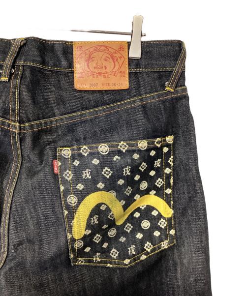 EVISU（エヴィス）EVISU (エヴィス) デニムパンツ インディゴ サイズ:36×34の古着・服飾アイテム