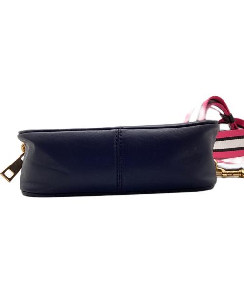 MARC JACOBS（マークジェイコブス）MARC JACOBS (マークジェイコブス) ショルダーバッグ ネイビーの古着・服飾アイテム