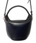 MARY QUANT (マリークヮント) レザーバッグ ブラック：5000円