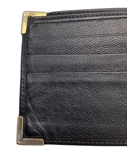 Yves Saint Laurent（イヴサンローラン）Yves Saint Laurent (イヴサンローラン) 2つ折り財布 ブラックの古着・服飾アイテム