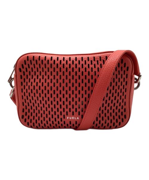 FURLA（フルラ）FURLA (フルラ) ショルダーバッグ レッドの古着・服飾アイテム