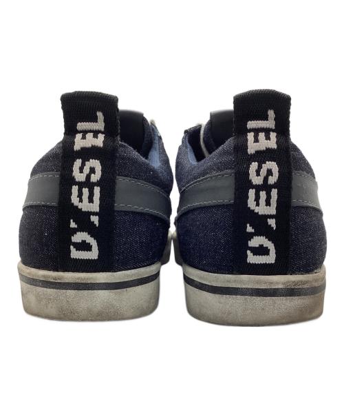 DIESEL（ディーゼル）DIESEL (ディーゼル) D-VELOWS LOW LACE（ディー・ヴェローズ ロー レース） インディゴ×グレー サイズ:28.5の古着・服飾アイテム