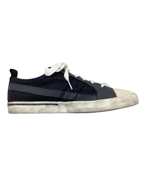 DIESEL（ディーゼル）DIESEL (ディーゼル) D-VELOWS LOW LACE（ディー・ヴェローズ ロー レース） インディゴ×グレー サイズ:28.5の古着・服飾アイテム