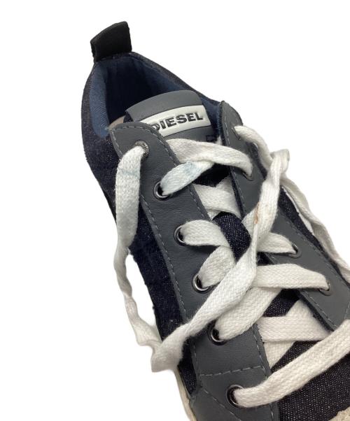 DIESEL（ディーゼル）DIESEL (ディーゼル) D-VELOWS LOW LACE（ディー・ヴェローズ ロー レース） インディゴ×グレー サイズ:28.5の古着・服飾アイテム