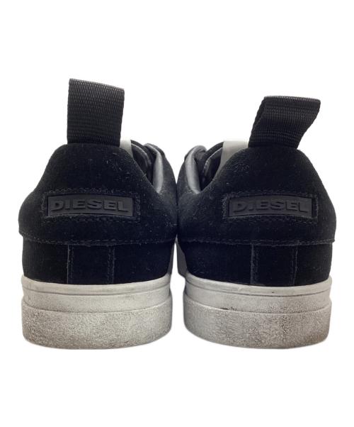 DIESEL（ディーゼル）DIESEL (ディーゼル) ローカットスニーカー ブラック サイズ:28の古着・服飾アイテム
