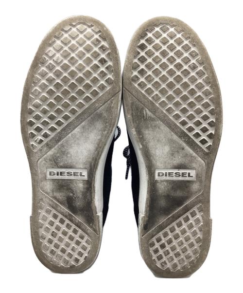 DIESEL（ディーゼル）DIESEL (ディーゼル) ローカットスニーカー ブラック サイズ:28の古着・服飾アイテム