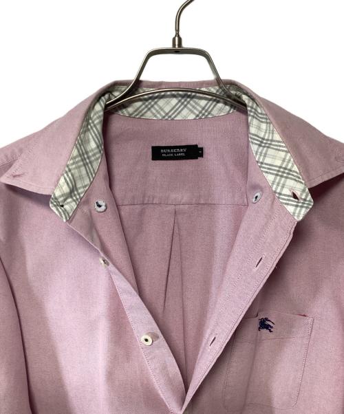 BURBERRY BLACK LABEL（バーバリーブラックレーベル）BURBERRY BLACK LABEL (バーバリーブラックレーベル) 長袖シャツ ピンク サイズ:4の古着・服飾アイテム